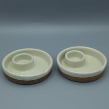 Load image into Gallery viewer, Stoneware Egg cups pair 10.5cms Denby style
