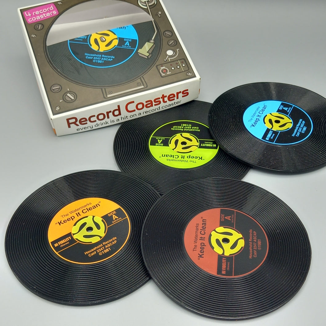 Record Coaster set 2010 in original Box