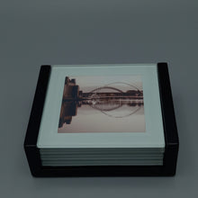 Load image into Gallery viewer, Set of 4 Glass Coasters British Views
