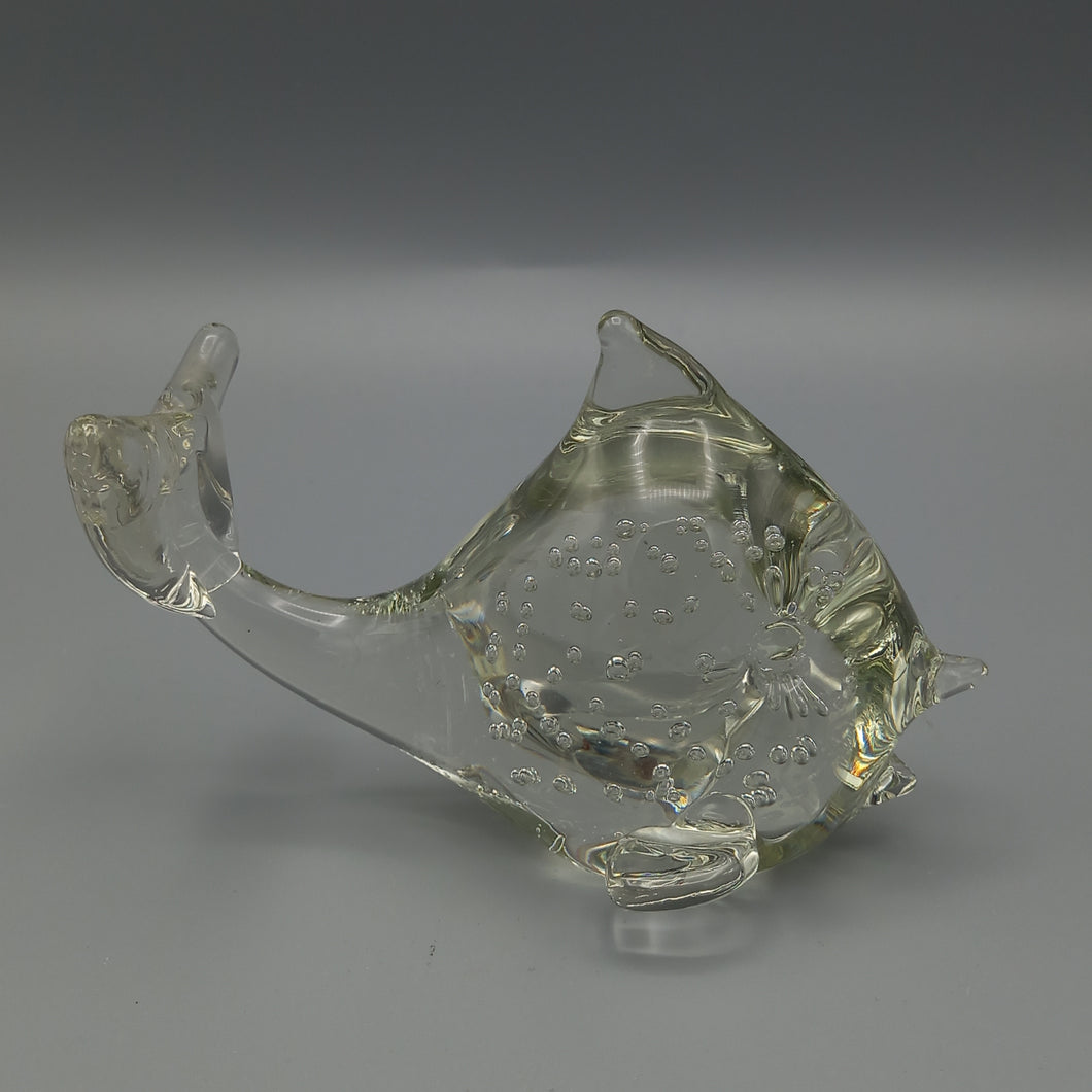 Art Glass Bubble Angel Fish