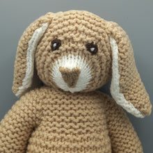 Load image into Gallery viewer, Handmade Knitted Rabbit 34cms tall
