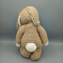 Load image into Gallery viewer, Handmade Knitted Rabbit 34cms tall
