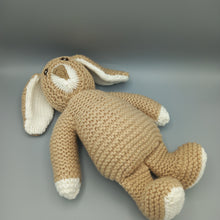 Load image into Gallery viewer, Handmade Knitted Rabbit 34cms tall
