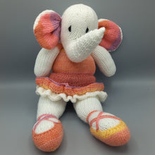 Load image into Gallery viewer, Hand Knitted Elephant Ballet costume 46cms
