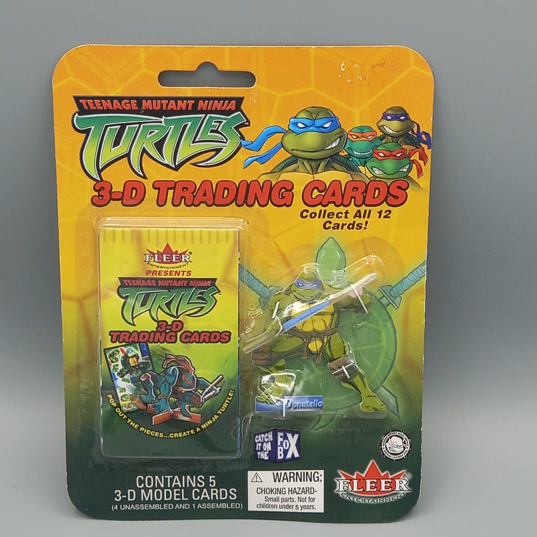 Teenage Mutant Ninja Turtles Trading cards & 3D model 2003 Donatello