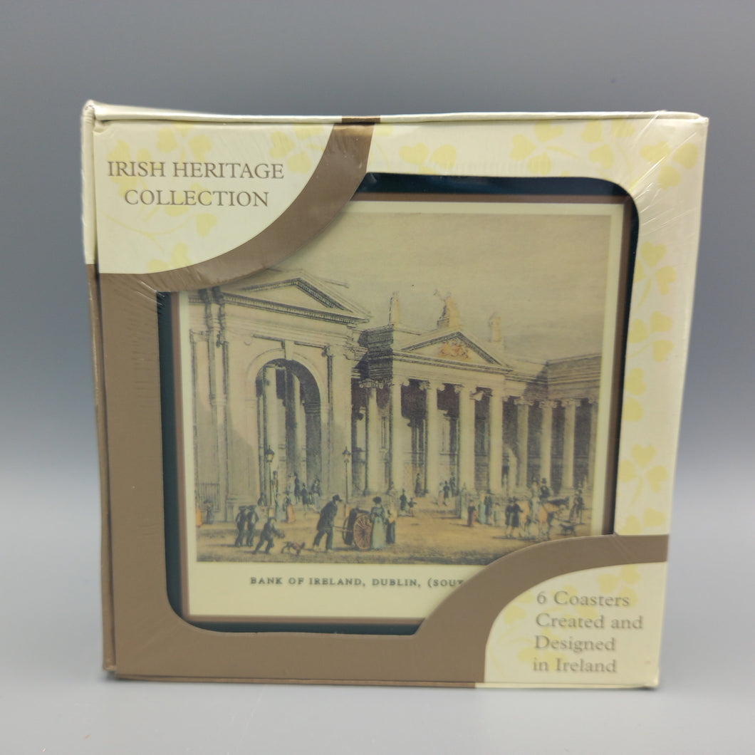 Sealed Pack of Irish Heritage Coaster Set