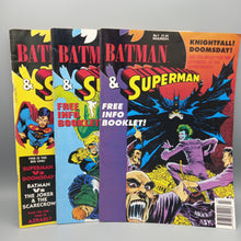 Load image into Gallery viewer, 3 x DC Fleetway Batman &amp; Superman Comics 1994 Nos 1-3
