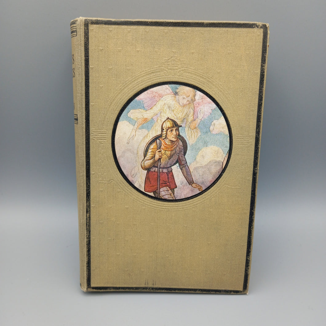 Antique Pilgrims Progress By John Bunyan 1920s Hardback Book