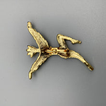 Load image into Gallery viewer, Vintage Art Deco style brooch Dancer Brooch 1980s
