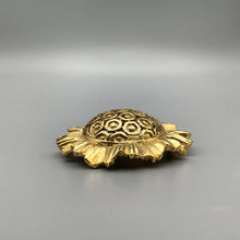 Load image into Gallery viewer, Vintage Monet Sunflower Gold tone Brooch
