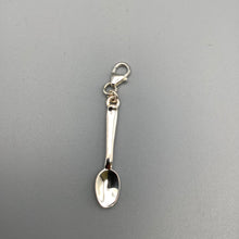 Load image into Gallery viewer, Modern Silver Spoon Pendant
