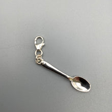 Load image into Gallery viewer, Modern Silver Spoon Pendant
