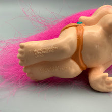 Load image into Gallery viewer, Applause Troll 3&quot; tall Crawling Baby 1991
