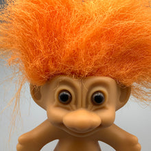 Load image into Gallery viewer, Russ Troll Naked orange hair  3&quot; 1990s
