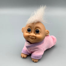 Load image into Gallery viewer, Rare Russ Troll Crawling Baby  3&quot; 1990s
