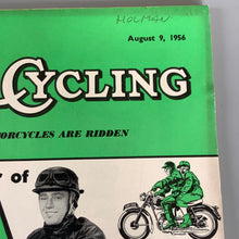 Load image into Gallery viewer, 1956 Motor Cycling Magazine featuring the James motorcycle
