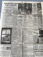 Load image into Gallery viewer, 1970s copy of News Chronicle WW2 Bismark Sinking newspaper
