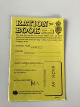 Load image into Gallery viewer, Replica WW2 Ration Book
