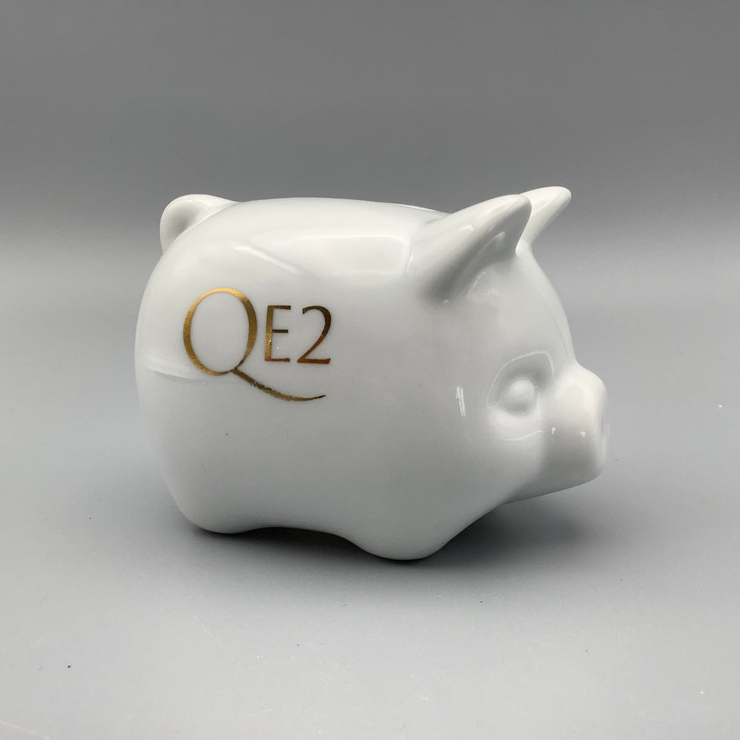 QE2 China Piggy Bank