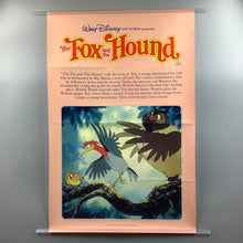 Load image into Gallery viewer, Disney Fox &amp; Hounds Original Film Video Poster 1981 Rare
