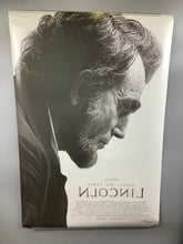 Load image into Gallery viewer, Spielberg Lincoln Daniel Day Lewis Lightbox Cinema One sheet Poster 2012
