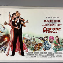 Load image into Gallery viewer, James Bond 007 Octopussy Roger Moore Original Film Mini Poster 1983
