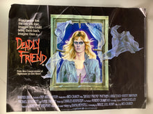 Load image into Gallery viewer, Deadly Friend 1987 Original Horror Film National Screen Poster
