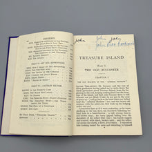 Load image into Gallery viewer, Treasure Island by Robert Louis Stevenson Hardback Book printed 1942
