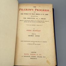 Load image into Gallery viewer, Pilgrims Progress Book by John Bunyan - Leather Rebound
