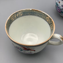 Load image into Gallery viewer, Antique Victorian Thomas Till &amp; Sons Shanghai Pattern 6 Cups &amp; Saucers 1860s -2
