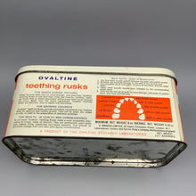 Load image into Gallery viewer, Vintage Ovaltine Teething Rusks Tin 1940-50s
