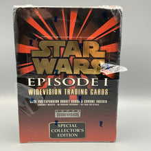 Load image into Gallery viewer, Star Wars  Episode 1 Widevision Special Collectors Edition Trading Cards Sealed
