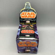 Load image into Gallery viewer, Star Wars 1997 Trilogy Collection 48 x Trading Cards Sealed Boxed
