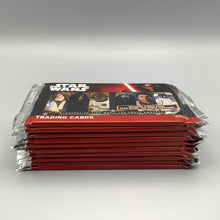 Load image into Gallery viewer, Star Wars Journey to Star Wars The Force Awakens Trading Cards Sealed packs x 10
