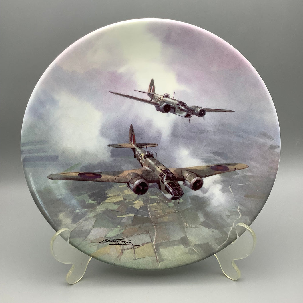 Coalport WW2 Battle of Britain Bristol Blenheim Collectors Plate