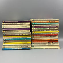 Load image into Gallery viewer, Vintage Collection Dr Who 1970s Paperback Books - Mostly First Editions
