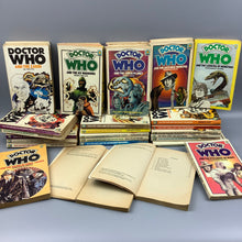 Load image into Gallery viewer, Vintage Collection Dr Who 1970s Paperback Books - Mostly First Editions
