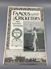 Load image into Gallery viewer, Antique 1895 Famous Cricketers and Cricket Grounds Magazine Part V111 Rare
