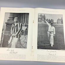 Load image into Gallery viewer, Antique 1895 Famous Cricketers and Cricket Grounds Magazine Part V111 Rare
