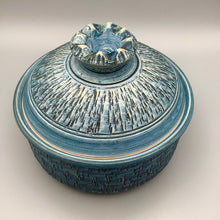 Load image into Gallery viewer, Modern Bristow Chillington Blue lidded Casserole dish
